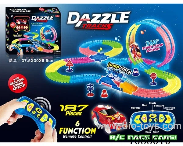 2.4G 6ch rc rail car with light not included battery