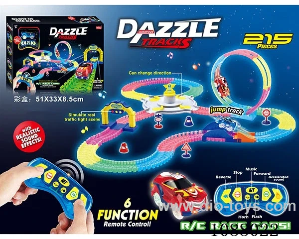 2.4G 6ch rc rail car with light not included battery