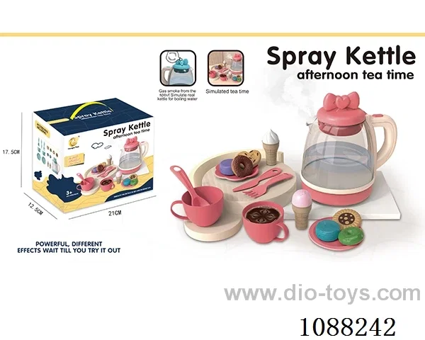 Afternoon tea set with spray