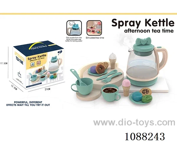 Afternoon tea set with spray