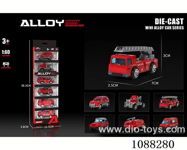 1:60 free wheel alloy car
