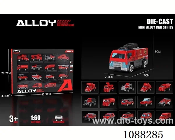 1:60 free wheel alloy car