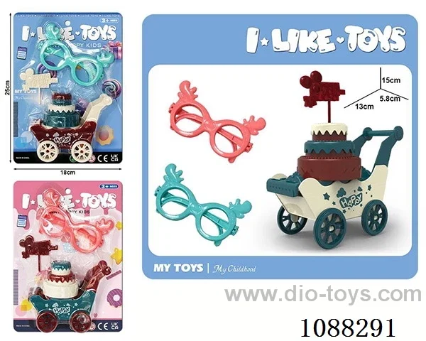 Glasses cake truck
