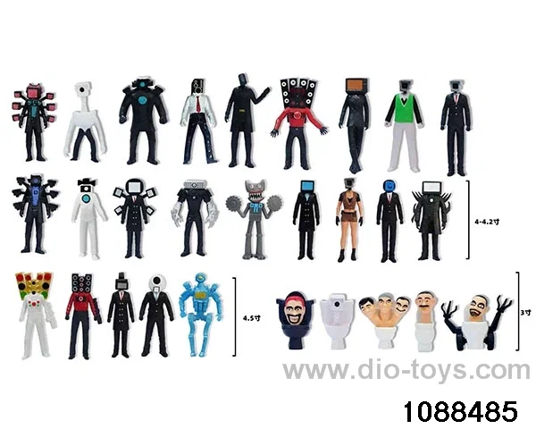 3-4.5 inch doll set in opp bag