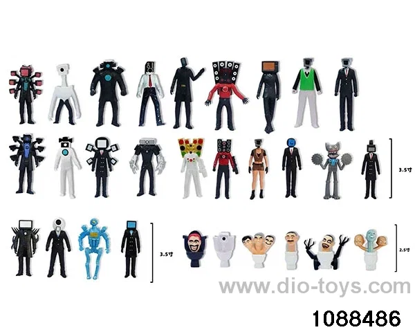 2.5-3.5 inch doll set in opp bag