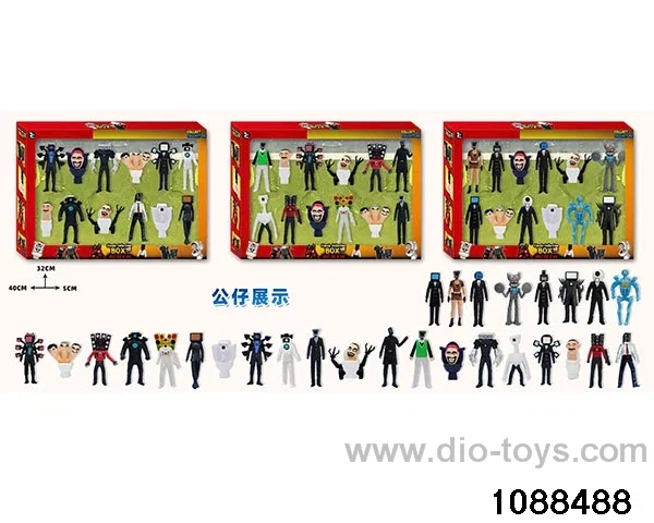 3-4.5 inch doll set in color box