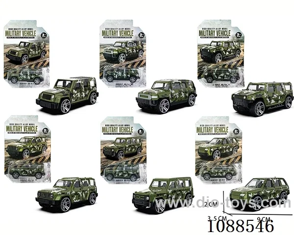 1:60 pull back alloy car