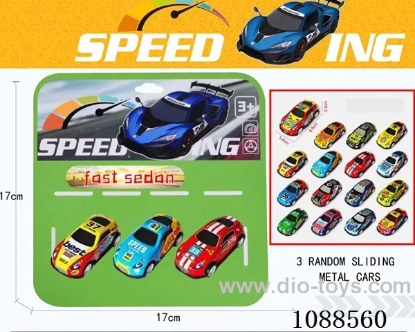 free wheel alloy car
