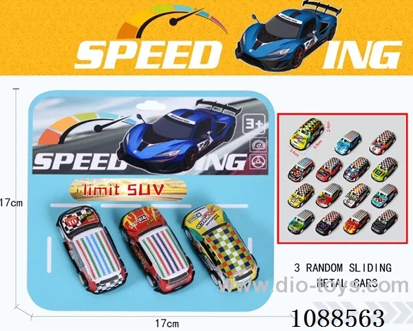 free wheel alloy car