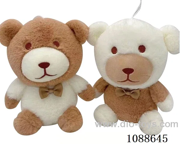 Cream bear doll