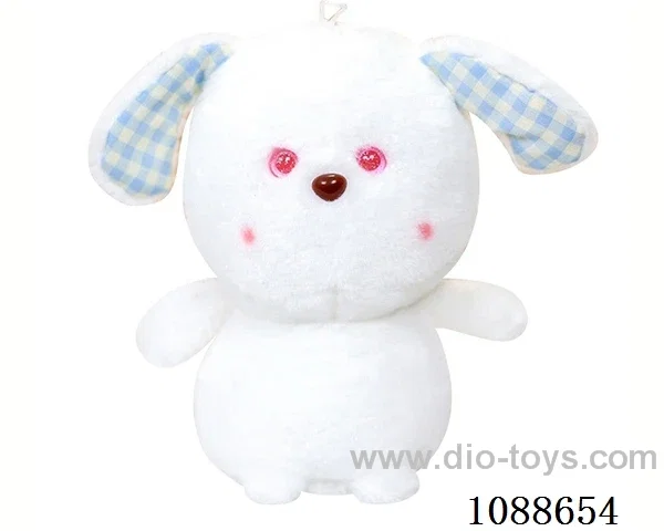 Plaid dog doll