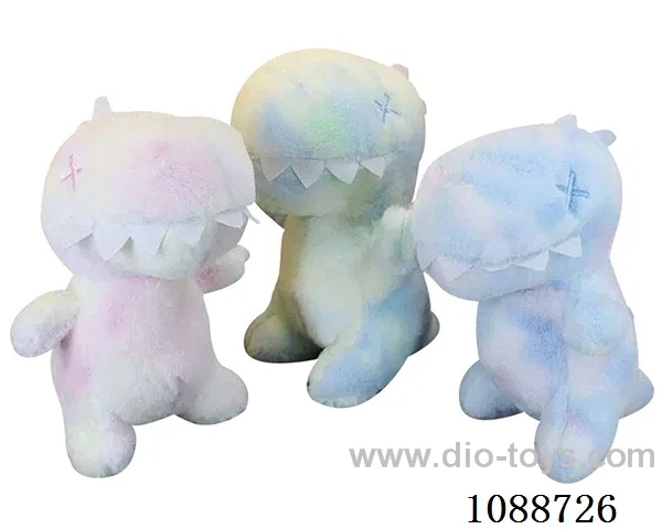 Tie-dyed dinosaur