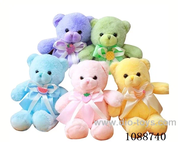30CM ribbon bear doll