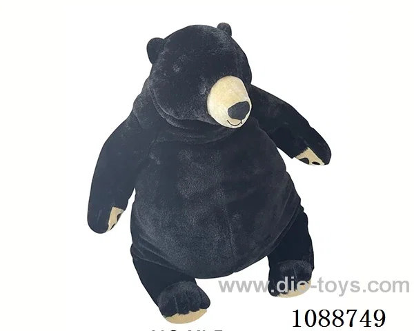54CM black bear doll