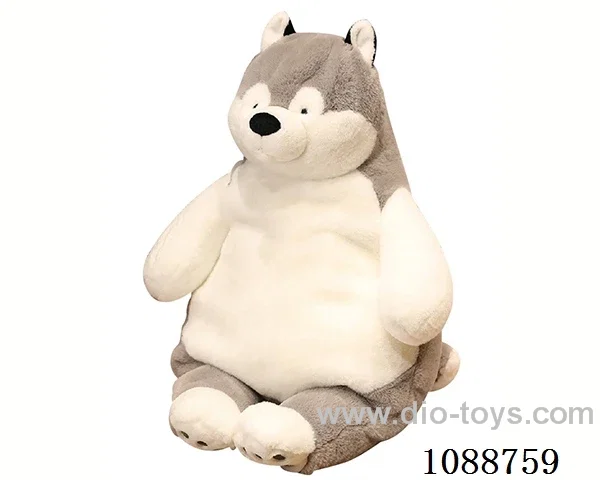 54CM lazy Husky throw pillow doll