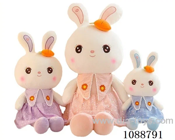 80CM sweetheart rabbit throw pillow doll