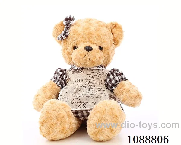 60CM dressed teddy bear female doll
