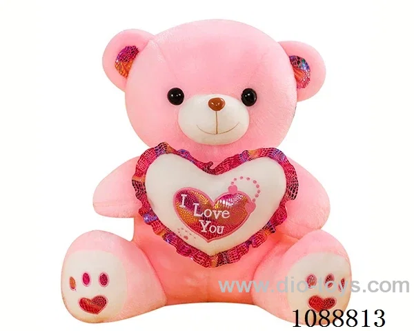 45CM pink teddy bear doll