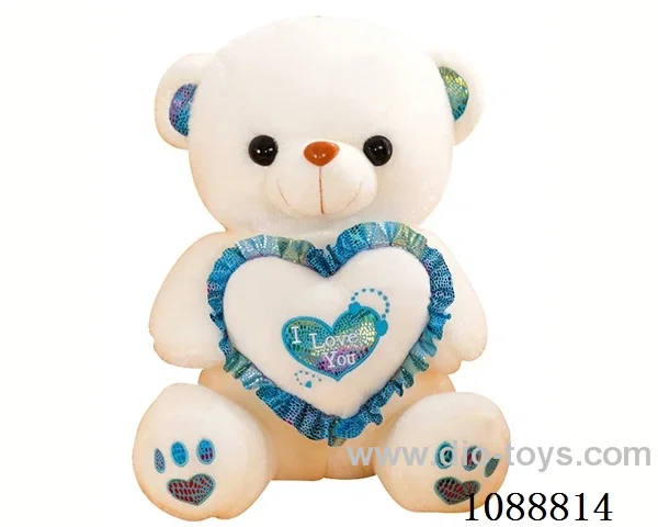 45CM white teddy bear doll