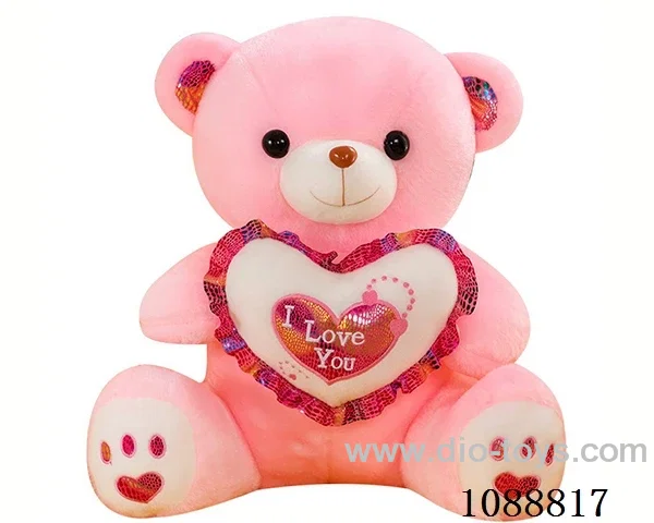 50CM pink teddy bear doll