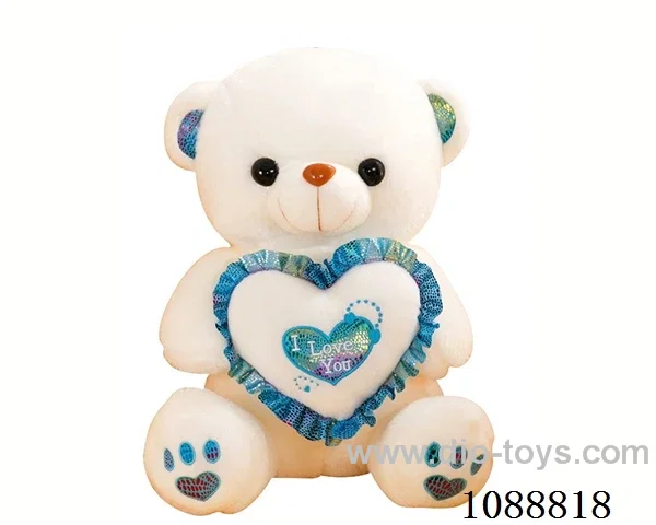 50CM white teddy bear doll