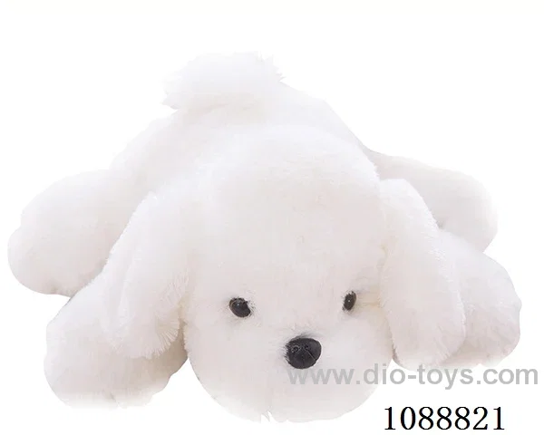 25CM white dog doll