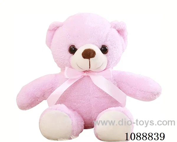 35CM pink scarf teddy bear doll