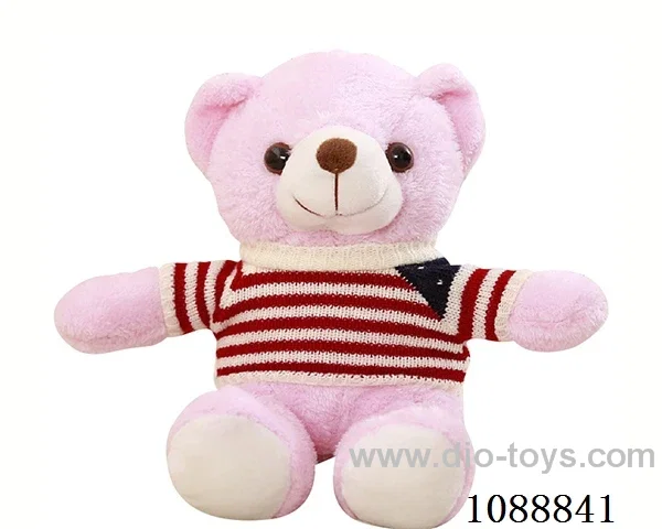 30CM pink sweater Teddy Bear doll