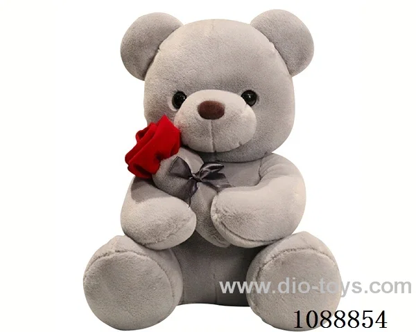 35CM brown rose bear doll