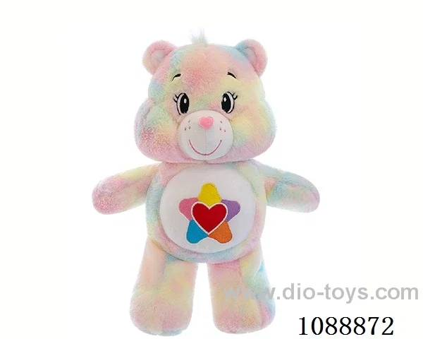 72CM big-eyed rainbow bear doll