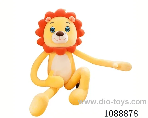 58CM long-legged lion throw pillow doll