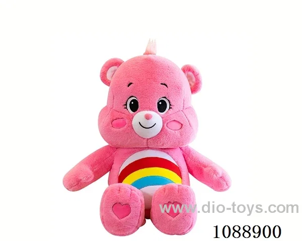 27CM pink cartoon teddy bear doll