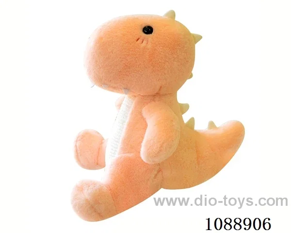 25CM pink one-horned dinosaur doll