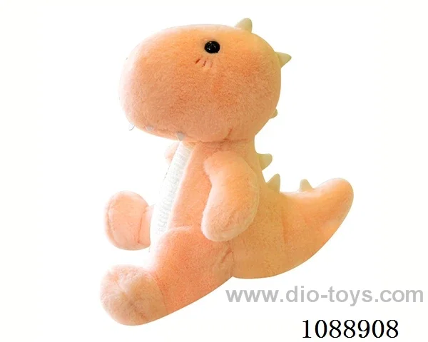 40CM pink one-horned dinosaur doll