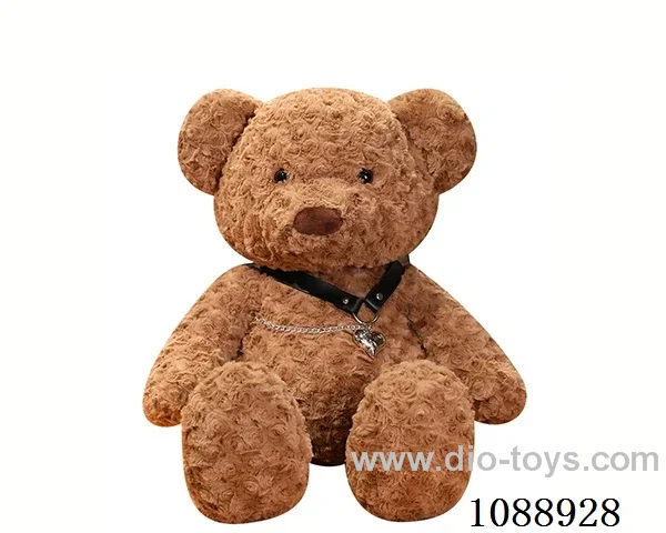 50CM love chain brown teddy bear doll