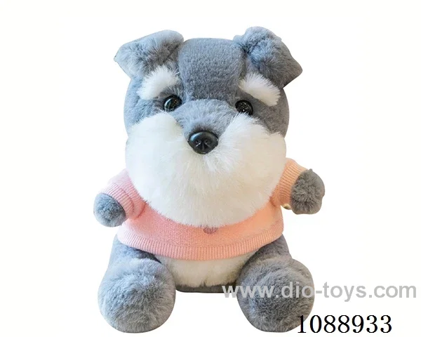 35CM sweater Schnauzer doll