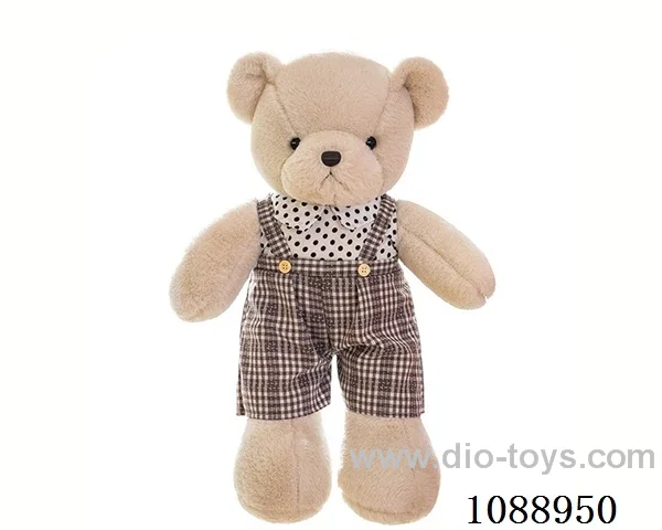55CM male Teddy bear hug pillow doll