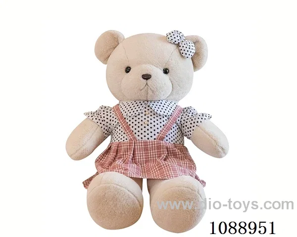 55CM female teddy bear hug pillow doll