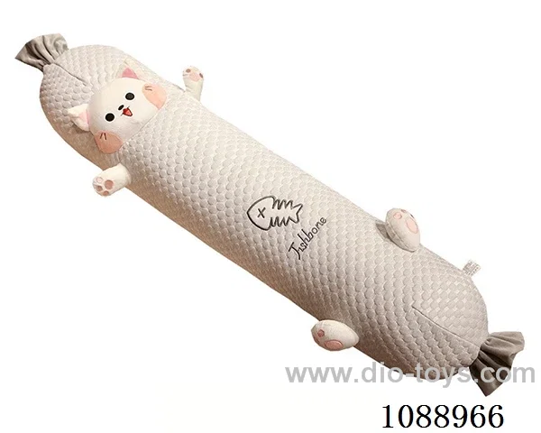 140CM cat ice bean long throw pillow doll