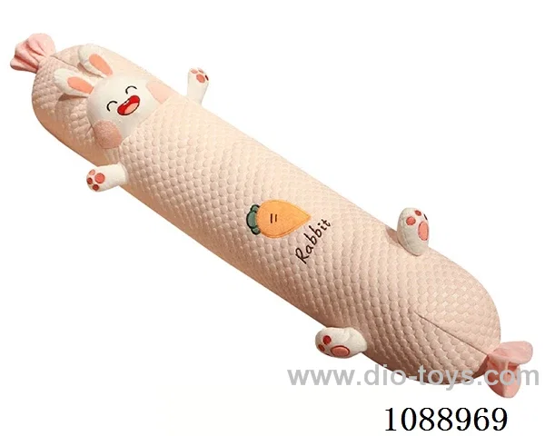 140CM rabbit ice bean long throw pillow doll