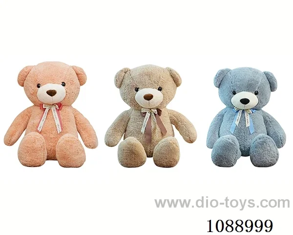 110CM ribbon teddy bear doll