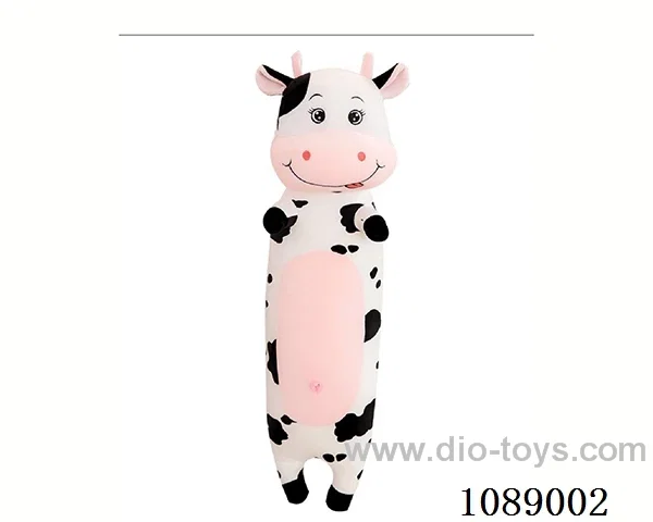 92CM cute cow throw pillow doll