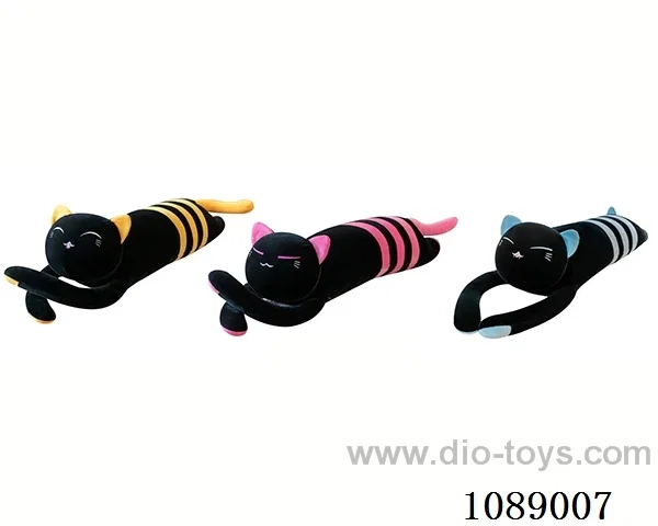 50CM striped cat pillow