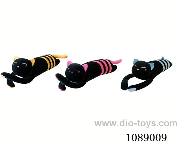 80CM striped cat pillow