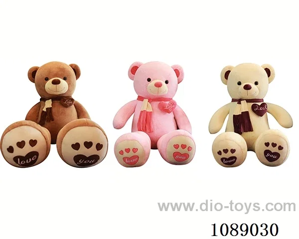 77CM scarf teddy bear doll