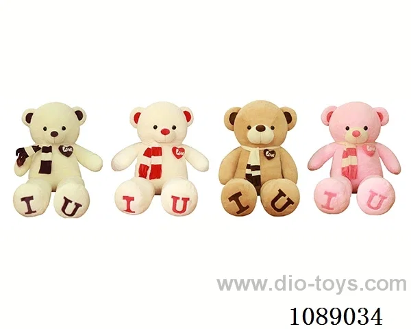 97CM scarf teddy bear doll
