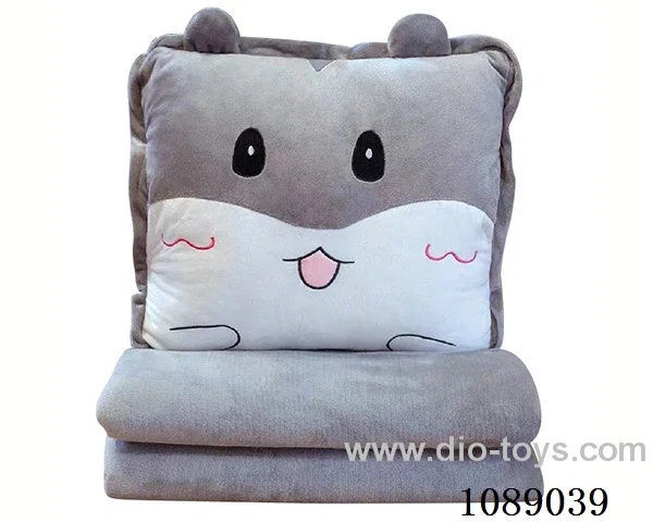 Hamster hand warmer blanket 3-in-1 100*80 air-conditioned quilt