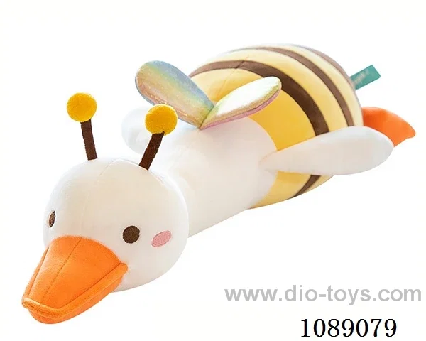 65CM bee white goose doll