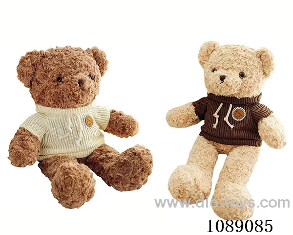 37CM hoodie teddy bear doll