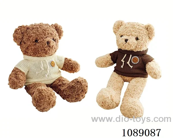 75CM hoodie teddy bear doll